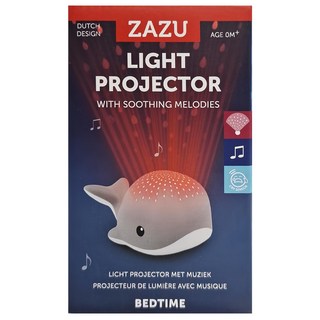 ZAZU 海洋好朋友 帶有舒緩旋律的燈光投影機 年齡 0M+, 1個