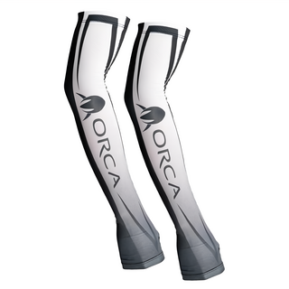 RONiN 獵漁人 ORCA II 專業UPF50+ 冰感防曬袖套 台灣製 L 黑色, 1雙