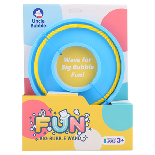 Uncle Bubble 安可堡 慧星泡泡 118ml, 淺藍色 + 黃色, 1個