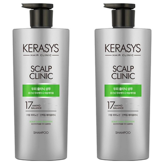 KERASYS 可瑞絲胺基酸去屑洗髮精，舒敏止癢，600ml，強韌髮根，溫和清潔, 2瓶