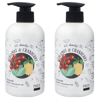 台塑生醫 Dr's Formula 私密肌淨味涼感潔淨露 佛手柑 + 蔓越莓, 330g, 2瓶