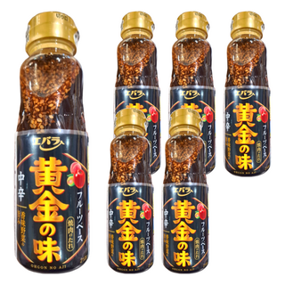 Ebara 荏原 黃金烤肉醬, 嚴選蘋果桃子梅子, 炒醃沾皆適用, 6瓶