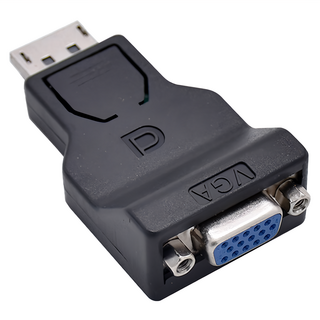 Line Q DisplayPort轉VGA 公對母 迷你轉接器, 10508001, 1個