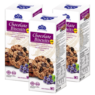 191 巧克力葡萄餅乾, 150g, 3盒