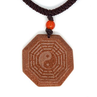 招財金砂八卦墜, 1個