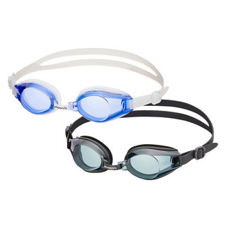 Phoenix 入門款無鏡面泳鏡 PN-203, 黑色 + 藍色, 2個