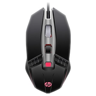 hp 惠普 電競遊戲有線滑鼠, 黑色, M270