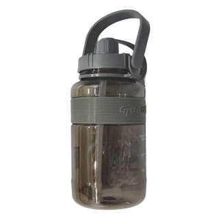 Green Bell 綠貝 精選彈跳吸管太空壺, 超透瓶身, 清晰標示, SGS檢驗合格, 食品級材質, 灰色, 1.5L, 1個
