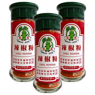 松井 辣椒粉 增添食材香氣, 24g, 3瓶