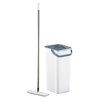 Supamop 好神拖 輕清拖 免手洗乾濕兩用刮水拖把組 顏色隨機, 1組