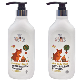 Hallmark 童話樂園 舒膚沐浴露-白柚柑子, 溫和潔淨更升級, 600ml, 2瓶