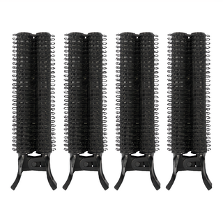 gloss&glow 髮根蓬鬆夾, 黑色, 4個