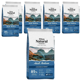 Dibaq Natural moments 中型成犬 自然嗑犬糧, 口腔保健配方, 300g, 6袋