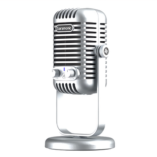 Saramonic 楓笛 Xmic Z5 直播麥克風 復古造型 USB Type-C連接 即時監聽, 1個