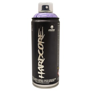 MTN HARDCORE 塗鴉噴漆400ML 紫羅蘭RV-214，高壓快乾，色彩飽和，適用多種材質