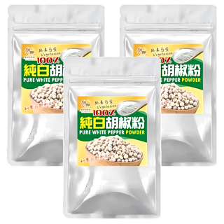 和春堂 純白胡椒粉, 70g, 台灣生產, 3包