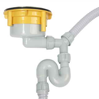 清爽家 大型全不鏽鋼水槽排水管更換安裝套組, 1套, 混合色