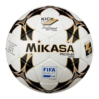 MiKASA Sports HGS高階合成皮足球 FIFA Quality Pro 白黑金, MKPKC55BR1, 200g, 1個