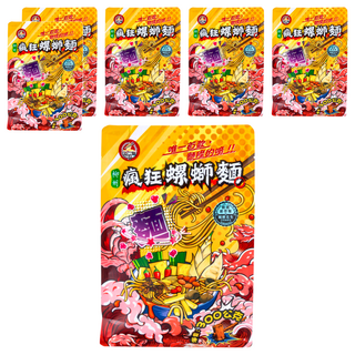 一碗好麵 瘋狂螺獅麵, 300g, 6袋