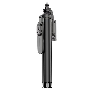 CYKE 藍牙自拍棒 標配無補光燈, 黑色, 1個, C11