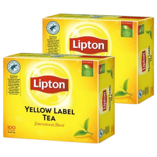 Lipton 立頓 黃牌紅茶, 2g, 100包, 2盒