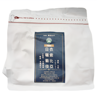 eCOFFEE 壹咖啡 行家精選 衣索比亞 日曬藝伎 咖啡豆(無研磨) 100% 阿拉比卡, 200g, 1包