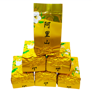 龍源茶品 鑫龍源 阿里山茶香奶韻金萱烏龍高山茶葉 附提袋, 1組, 6包, 150g