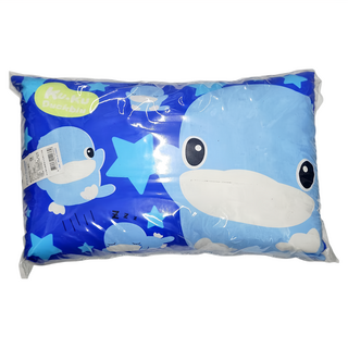 KU.KU Duckbill 酷咕鴨 淘氣大童枕 100%棉表布 台灣製, 藍色, 32 x 46cm