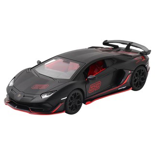 kidmate 孩子王 1:32 藍寶堅尼Aventador SVJ 黑色 LED聲光合金車, 1台