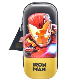 UME 聯眾 Disney迪士尼 漫威系列 3D立體多隔層筆盒/筆袋 直款, 鋼鐵人, 1個