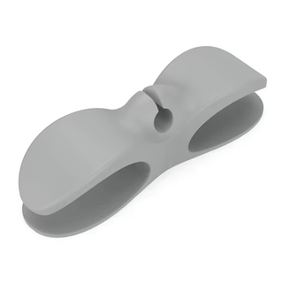 U-mop 弧形彈力整線器 灰色, 60g, 4個