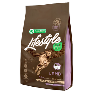 NATURE'S PROTECTION 自然本色 LifeStyle 成犬無穀乾糧 適合所有品種成犬, 羊肉, 1.5kg, 1袋, 無穀