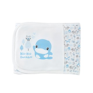 KU.KU Duckbill 酷咕鴨 竹纖有機棉元氣恆溫肚圍, 涼感柔軟吸濕透氣, 藍青色