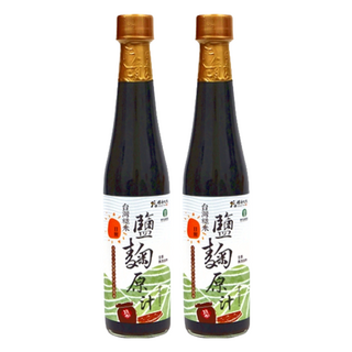 糧源九九 草屯鎮農會 糙米鹽麴醬油 420ml, 2瓶