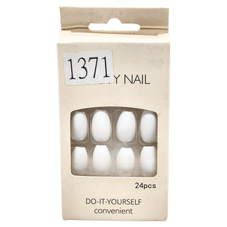 理享家 穿戴甲 立體彩繪款美甲貼片 24片 LK1371, 1盒