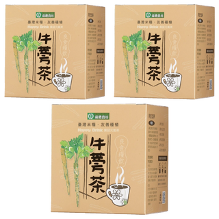 蔴鑽農坊 黑琵牛蒡茶, 13g, 10包, 3盒