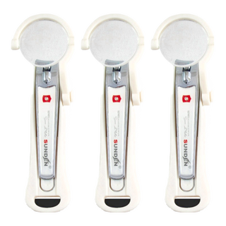 SUNDEN 經典放大鏡指甲剪 13.8cm*4.4cm, 白色, 6個