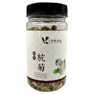 公館鄉農會 杭菊茶，台灣苗栗在地杭菊，農藥檢驗 安全無毒, 25g, 1罐