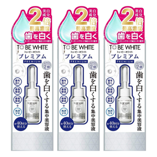 TO BE FRESH 2倍瞬白極致美齒精華液, 植萃精華 潔淨亮白, 金銀花萃取 去除牙齒表面汙垢, 7ml, 3瓶