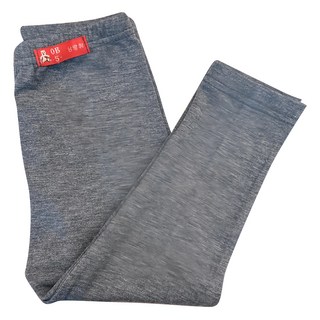 OB mit中大童發熱褲 台灣製造 彈性舒適親膚材質 多種尺寸可選, 9號, 棕灰, 1件