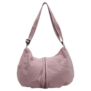 Sayaka 紗彌佳 半月包 霧暮行包 純色輕量時尚褶皺防潑包 肩背斜背水餃包