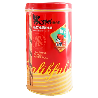 Healthful 黑師傅 花生捲心酥, 400g, 1罐