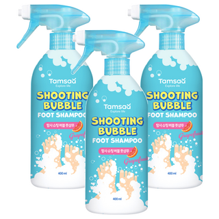 Tamsaa 足部沐浴泡泡 葡萄柚尾酒香 400ml, 3瓶, 1入