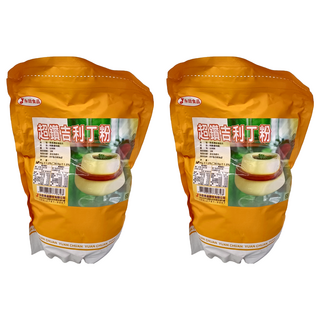 永詮食品 超鑽吉利丁粉, 果凍/慕斯/糖果用, 1kg, 2袋