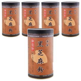 御復珍 黃金黑芝麻粉, 600g, 5罐