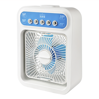 大家源 USB涼感噴霧風扇 TCY-850709, 3段風速, 3段噴霧, 3小時定時, 7段情境燈, 擴香送風, 風道可調, 方便拆洗, USB供電