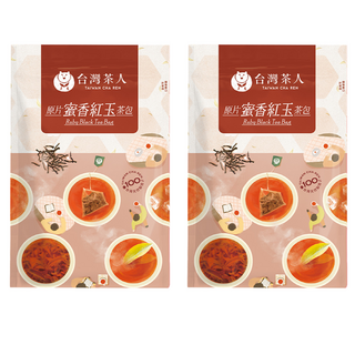 台灣茶人 原片蜜香紅玉茶包, 3g, 10入, 2袋