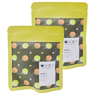 京盛宇 鐵觀音 原葉袋茶隨行包，台灣產, 2.5g, 7包, 2袋