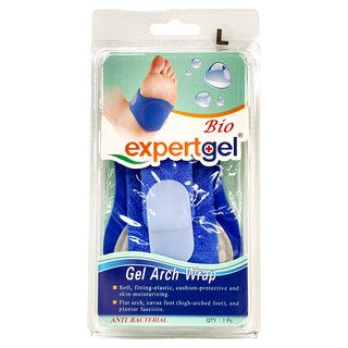 expertgel 樂捷 足弓減壓綁帶 舒適支撐 減輕足部疲勞, L(24.5〜27cm), 1個