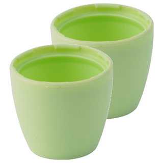 BIBS 矽膠奶嘴蓋, 萊姆綠色, 2個